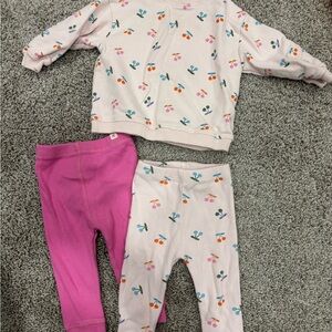 Zara Pink Baby outfit